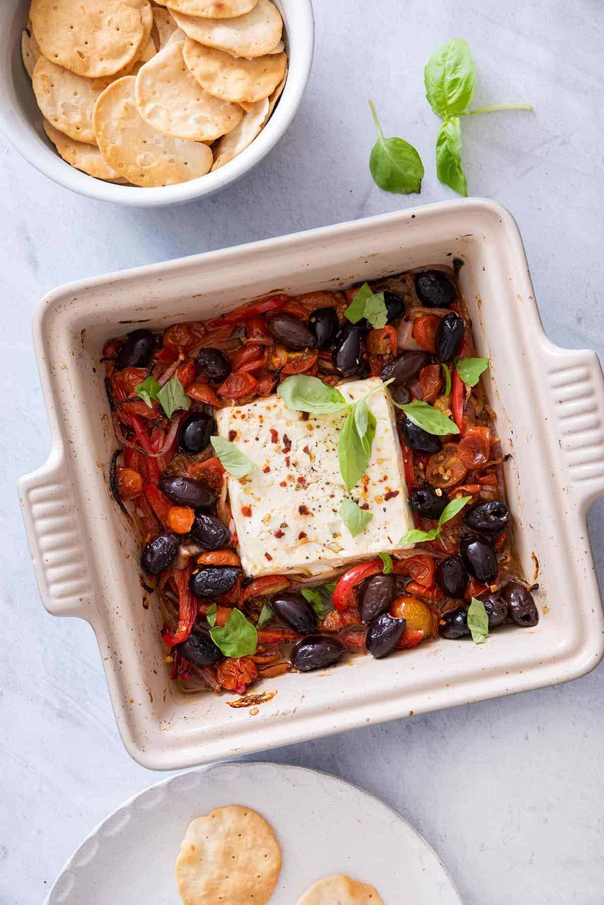 Baked Feta Dip - FeelGoodFoodie