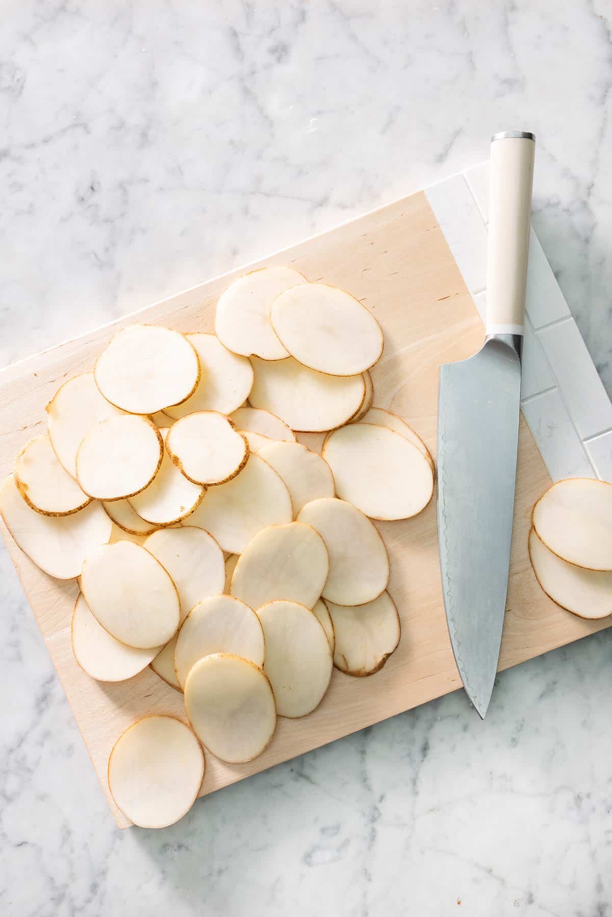 Slicing the ptoatoes