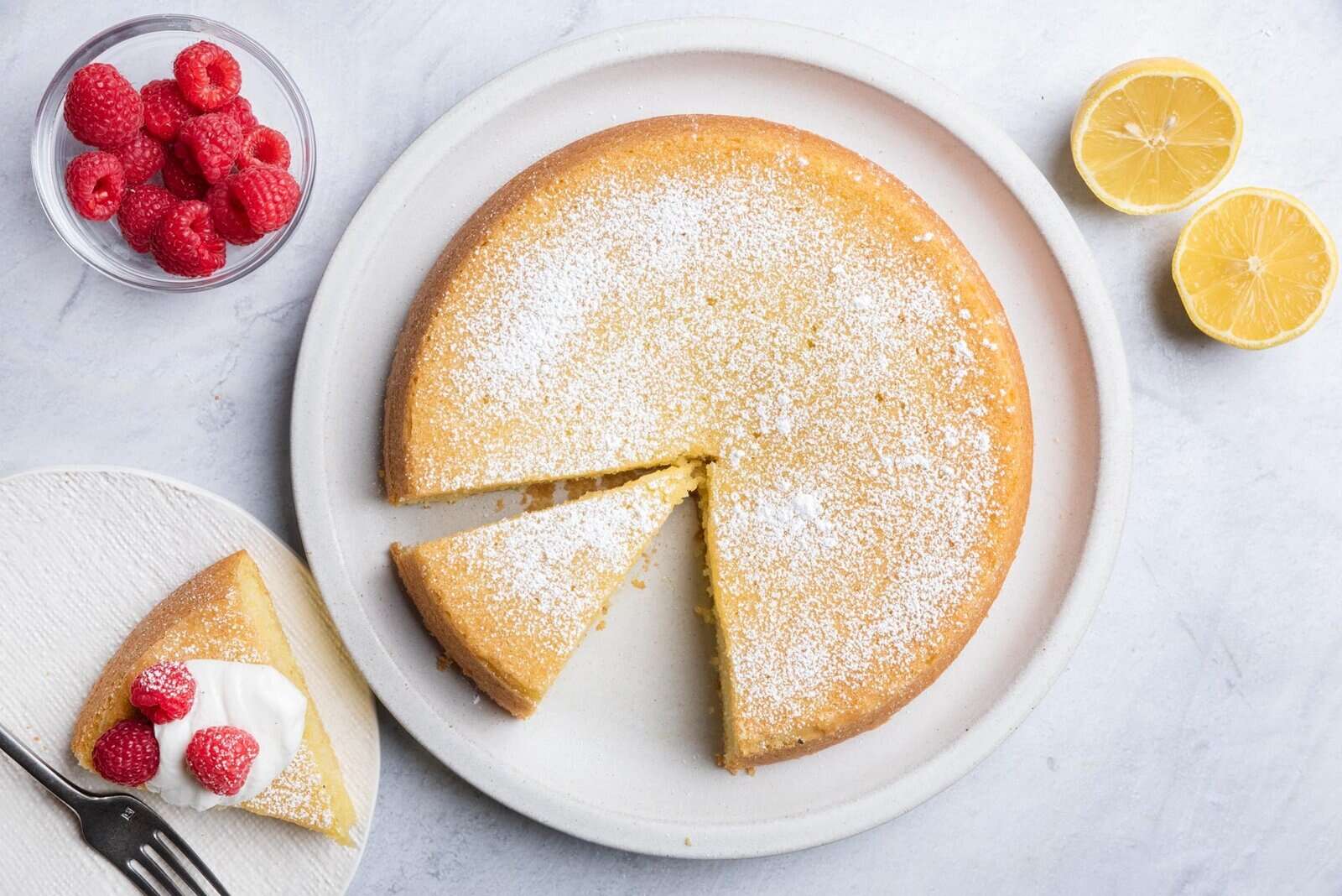 Olive Oil Cake.