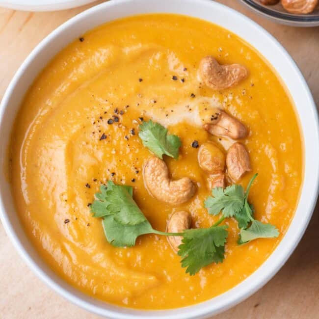 Sweet Potato Soup.