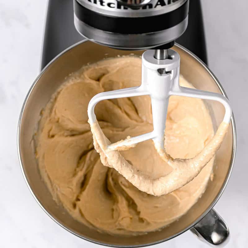 Dough after all ingredients are mixed together.