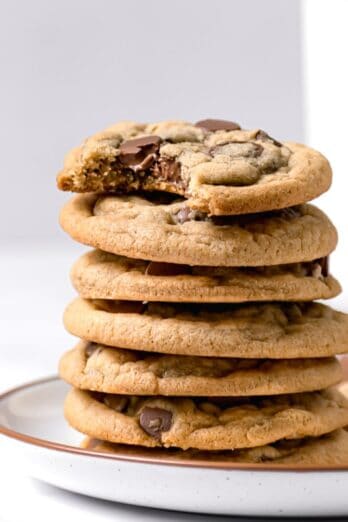 Tahini Chocolate Chip Cookies.