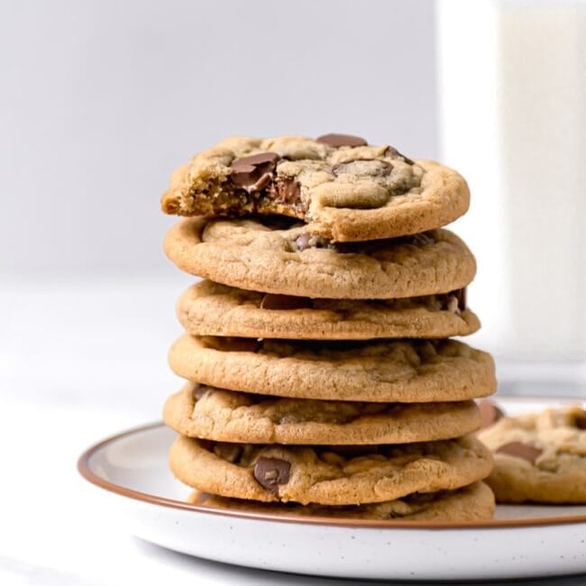 Tahini Chocolate Chip Cookies.