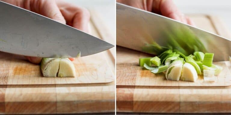 How To Cut Leeks [step By Step Tutorial} Feel Good Foodie