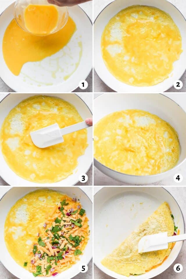 How to Make a Cheesy Omelette - FeelGoodFoodie