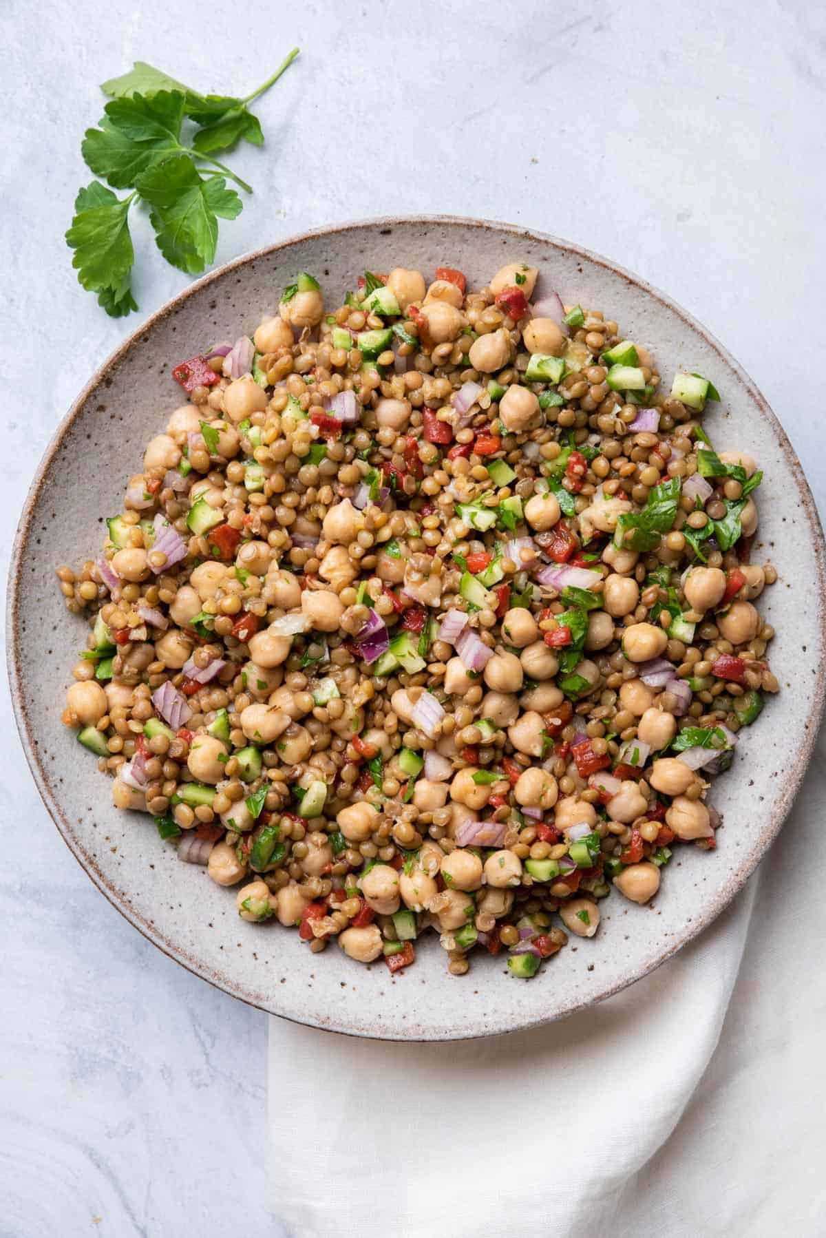 Lentils salad ideas