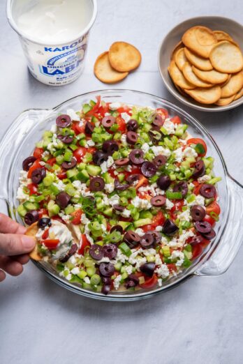 7 Layer Mediterranean Dip Recipe