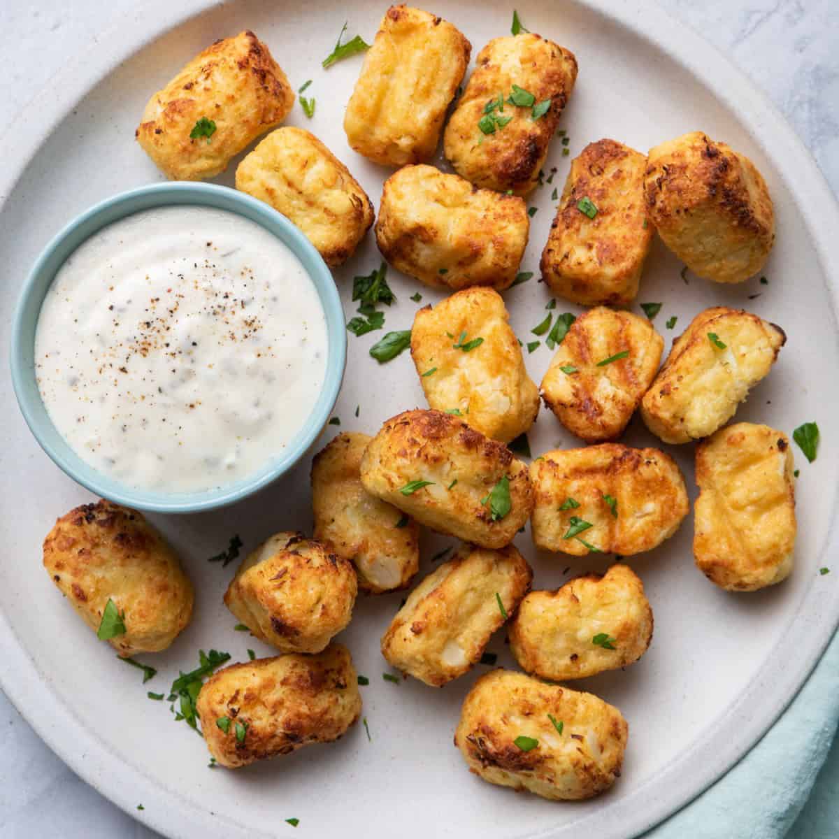 Air Fryer Cauliflower Tots Recipe