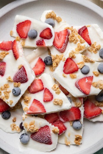 Frozen Yogurt Bark.