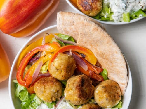 Easy Chickpea Gyro - Food with Feeling
