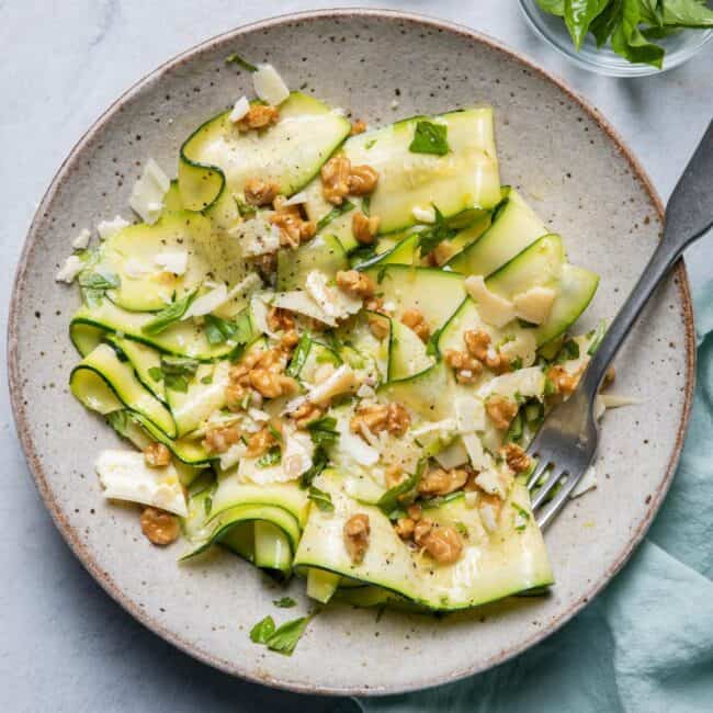 Zucchini Salad.