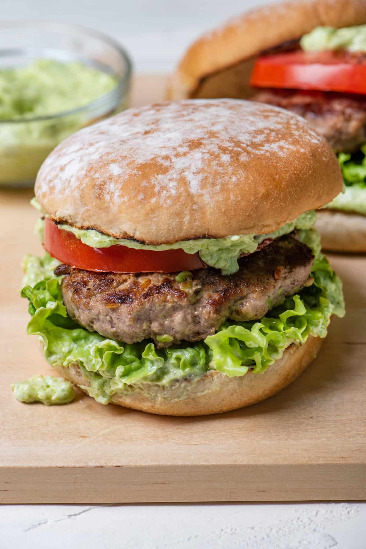 avokado hamburger oppskrift | Matawama.com