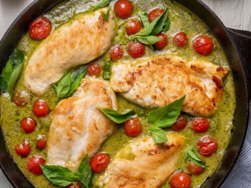 Creamy Pesto Chicken