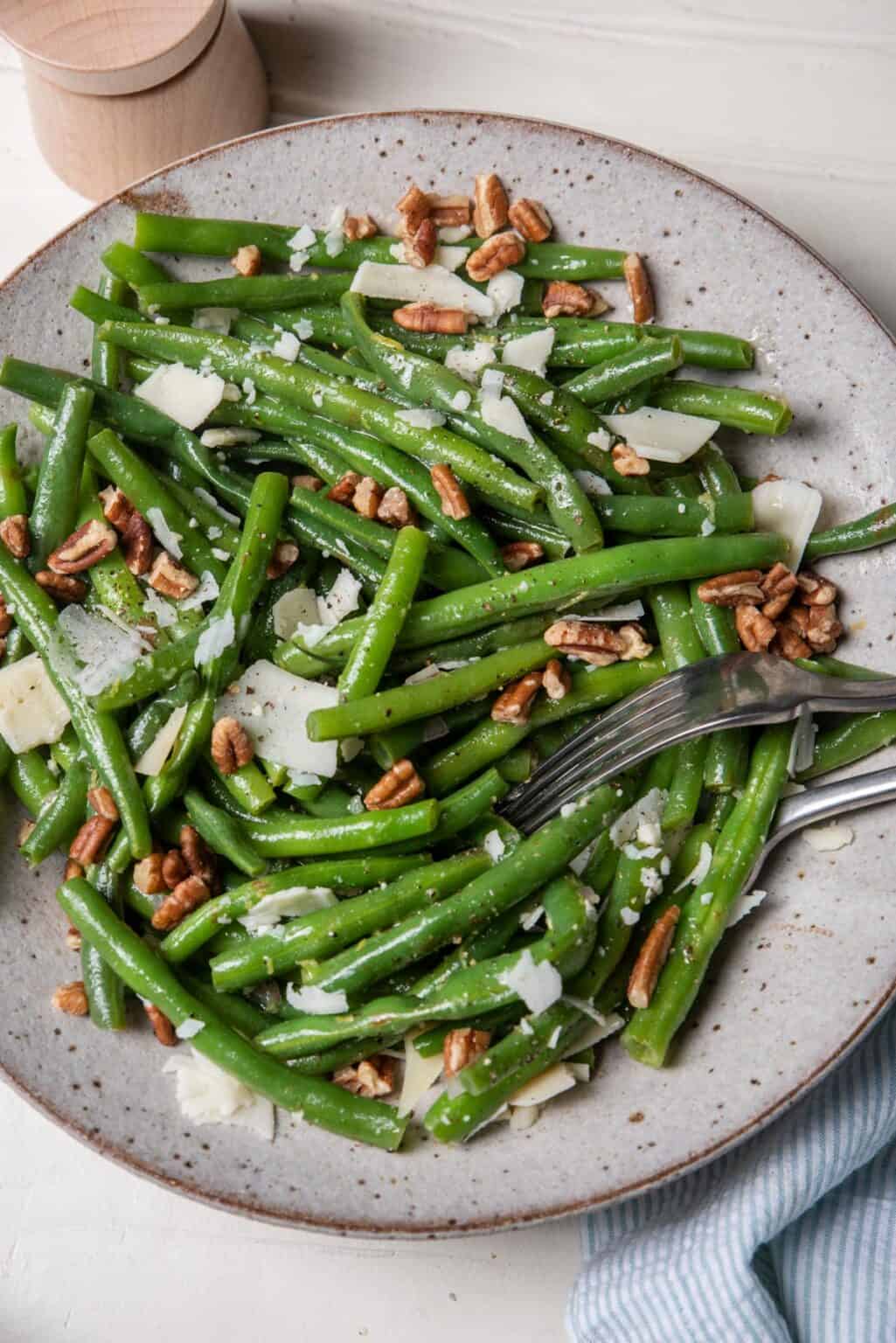 Green Bean Salad {With Honey Mustard Dressing} - FeelGoodFoodie