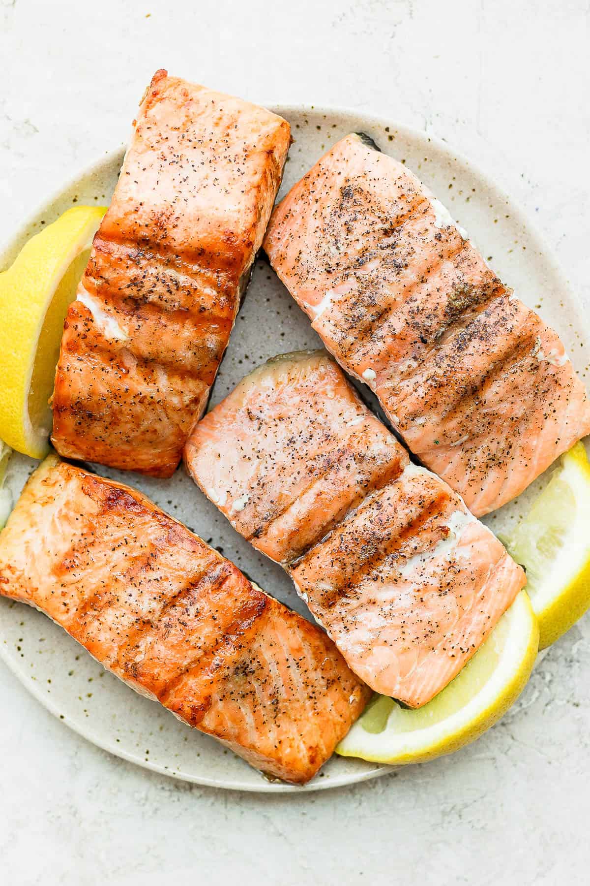 Grilled salmon cheap steak recipe