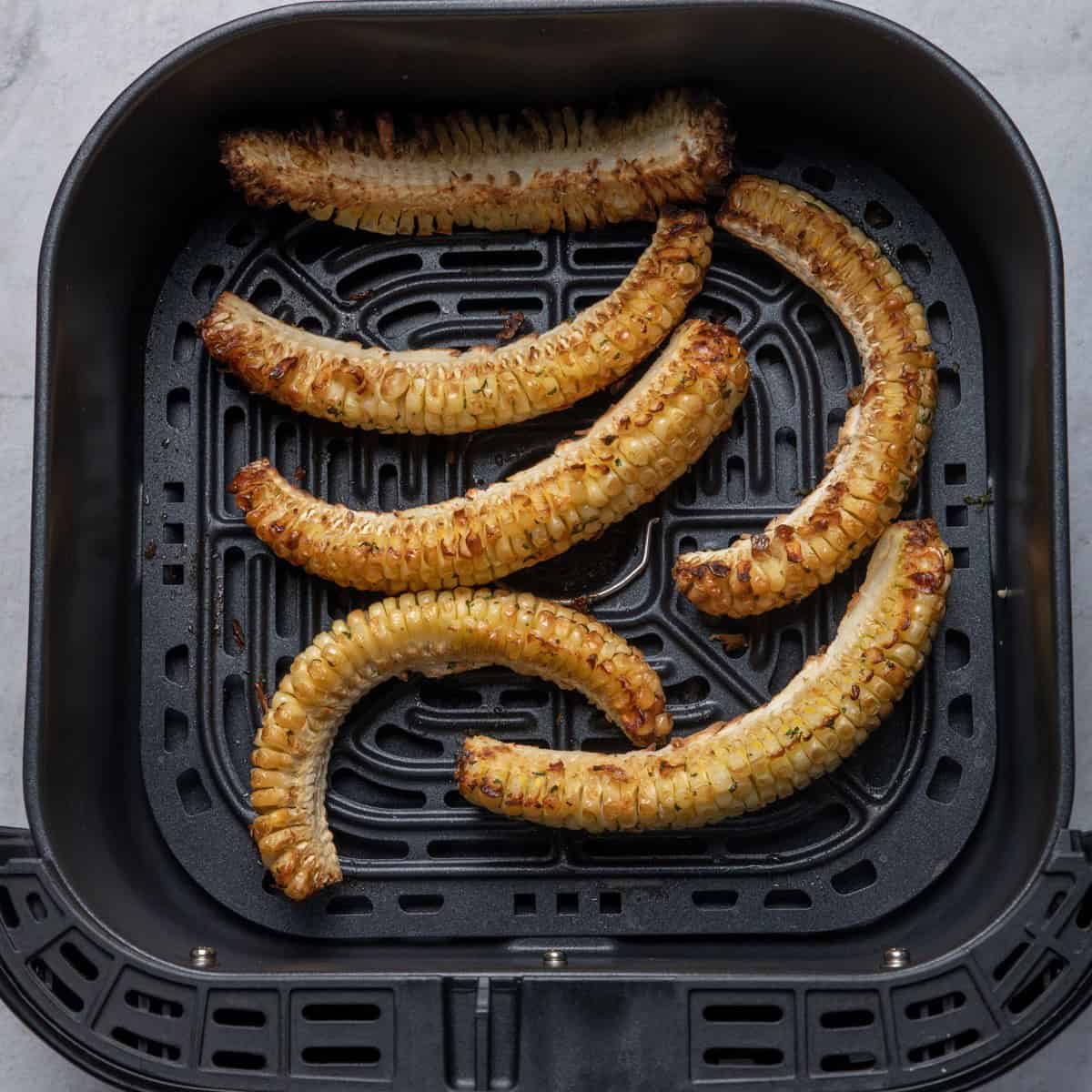 6 in air fryer after cooking.