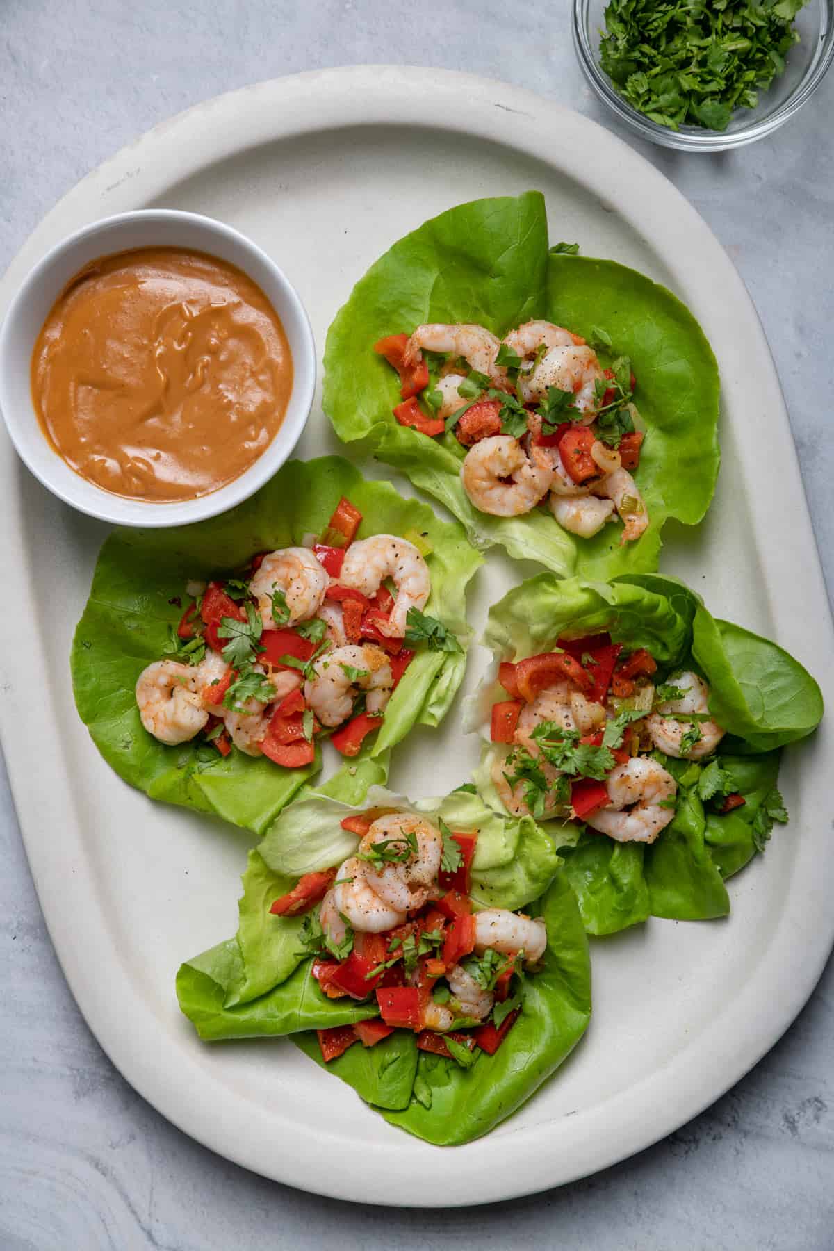 Shrimp Lettuce Wraps