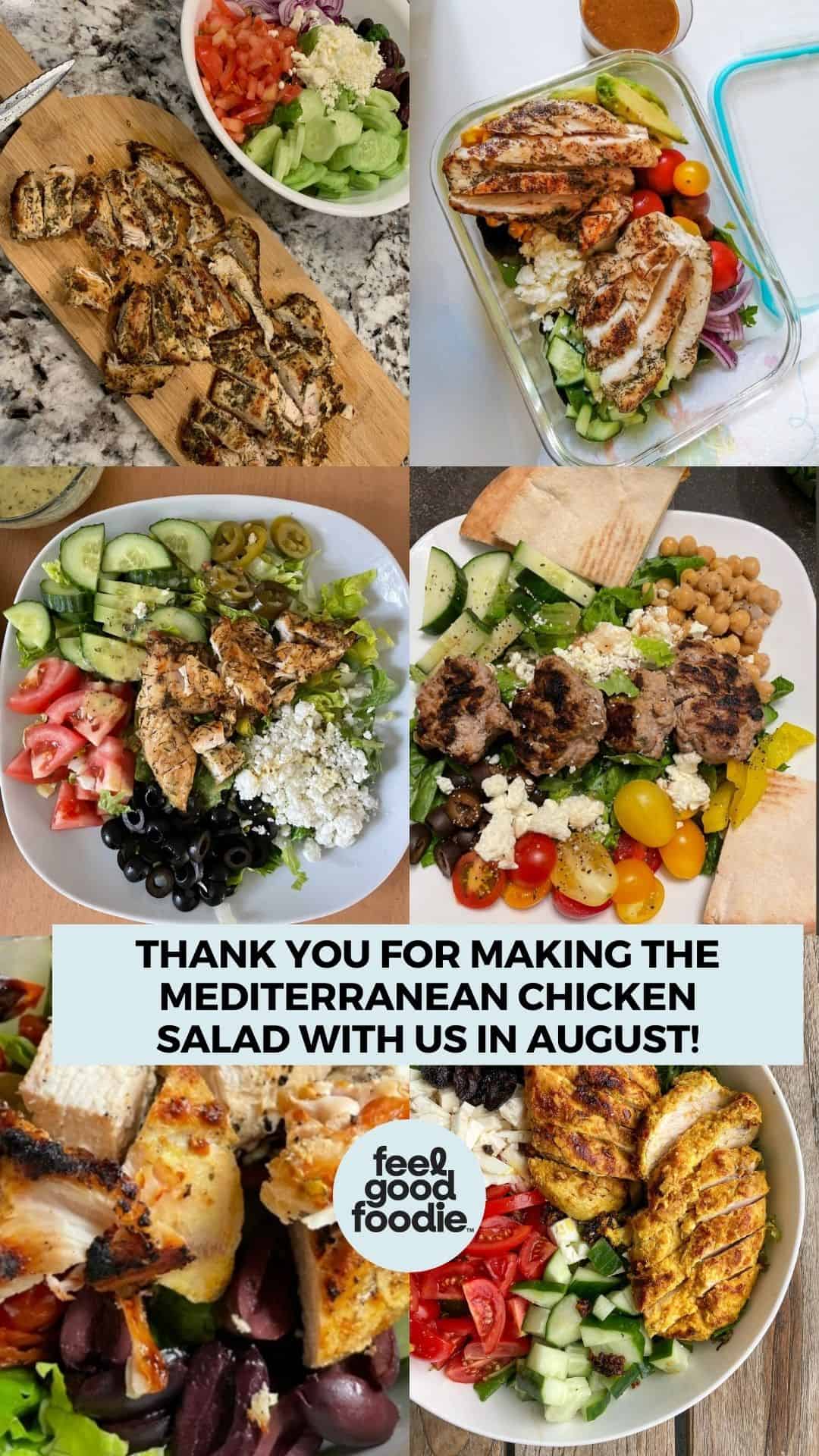 August Cooking Challenge Results and Photos
