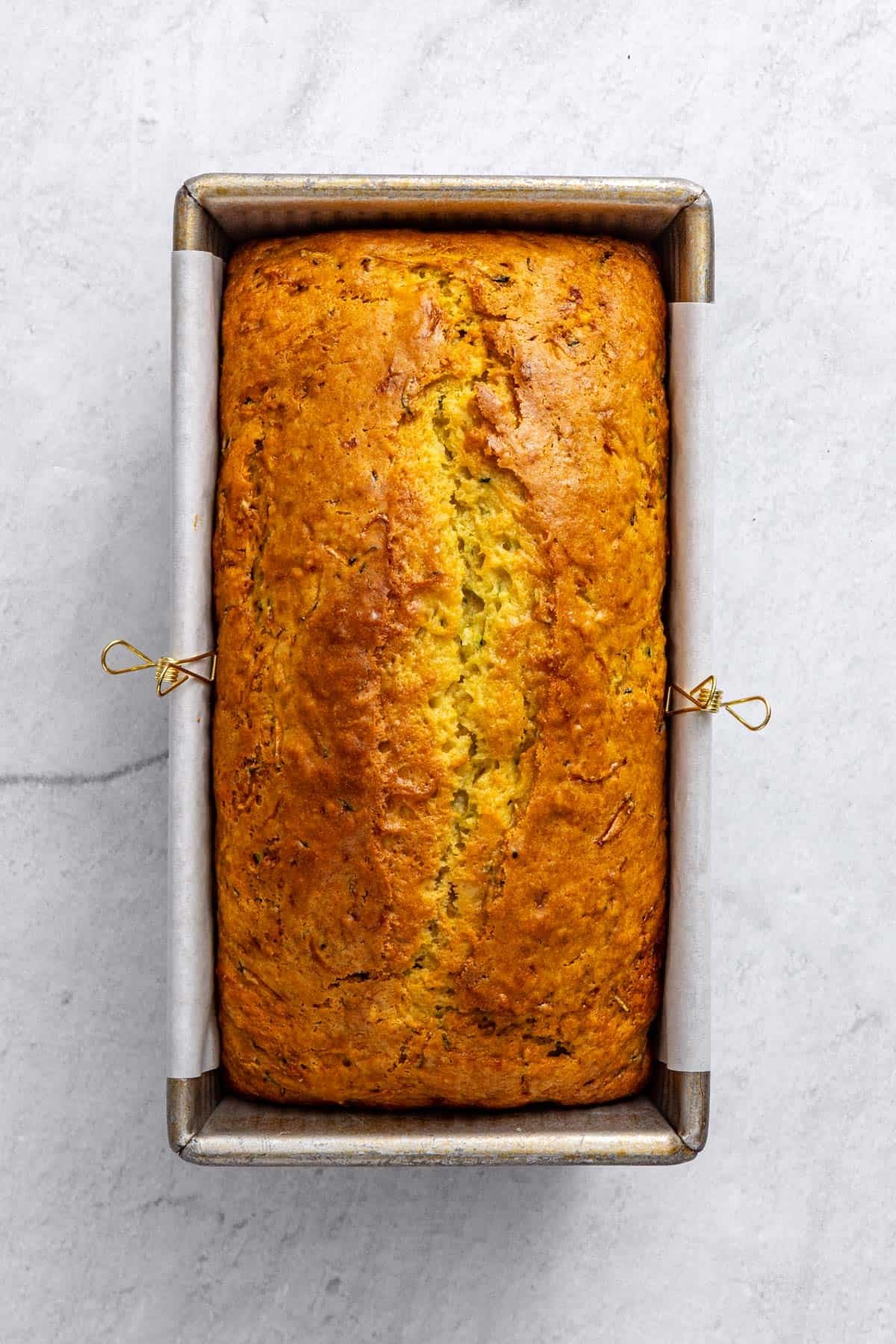 After baking.