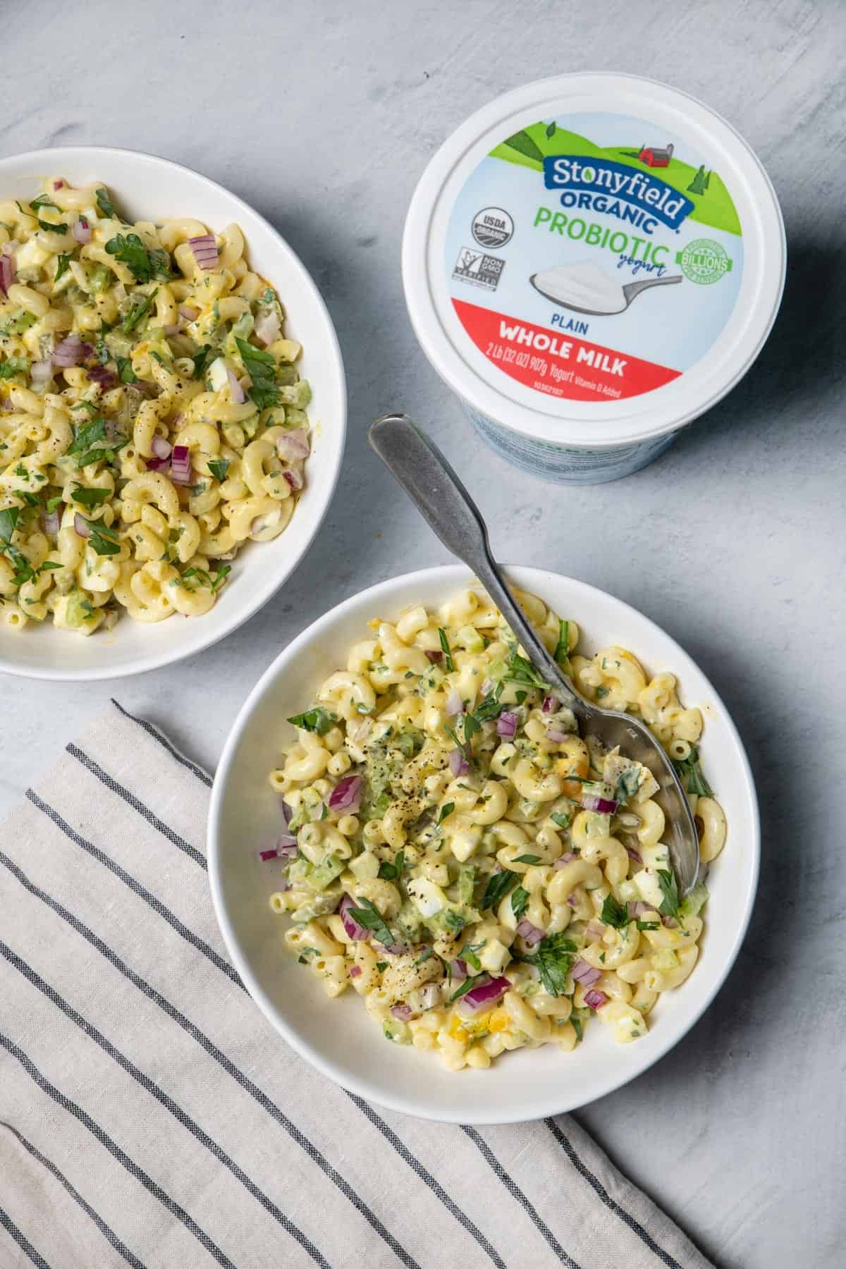 Macaroni Egg Salad.