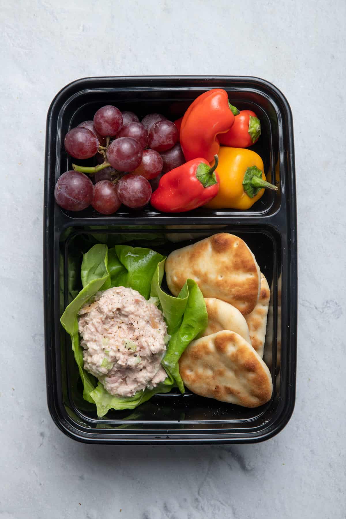 Tuna Salad Meal Prep {No Mayo!} - FeelGoodFoodie