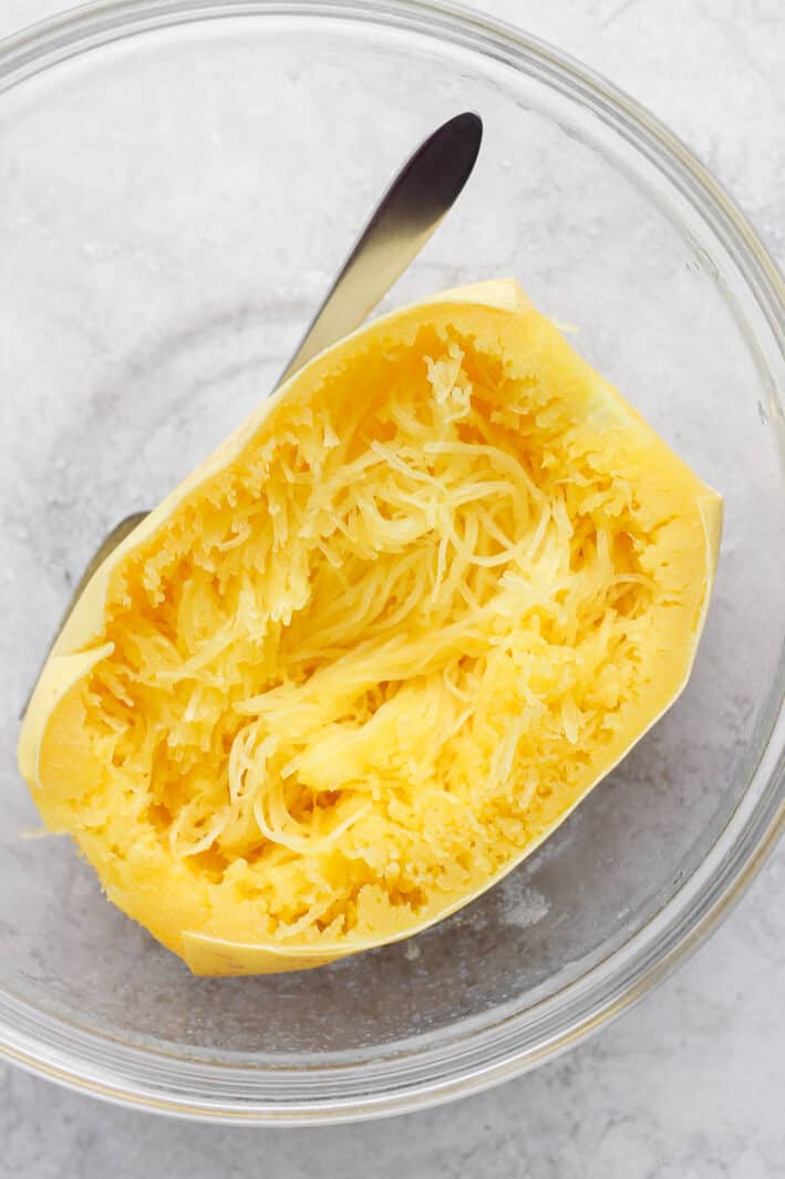 How to Cook Spaghetti Squash -Microwave/Oven/Stove - Feel Good Foodie