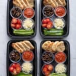 DIY Pizza Lunchables.