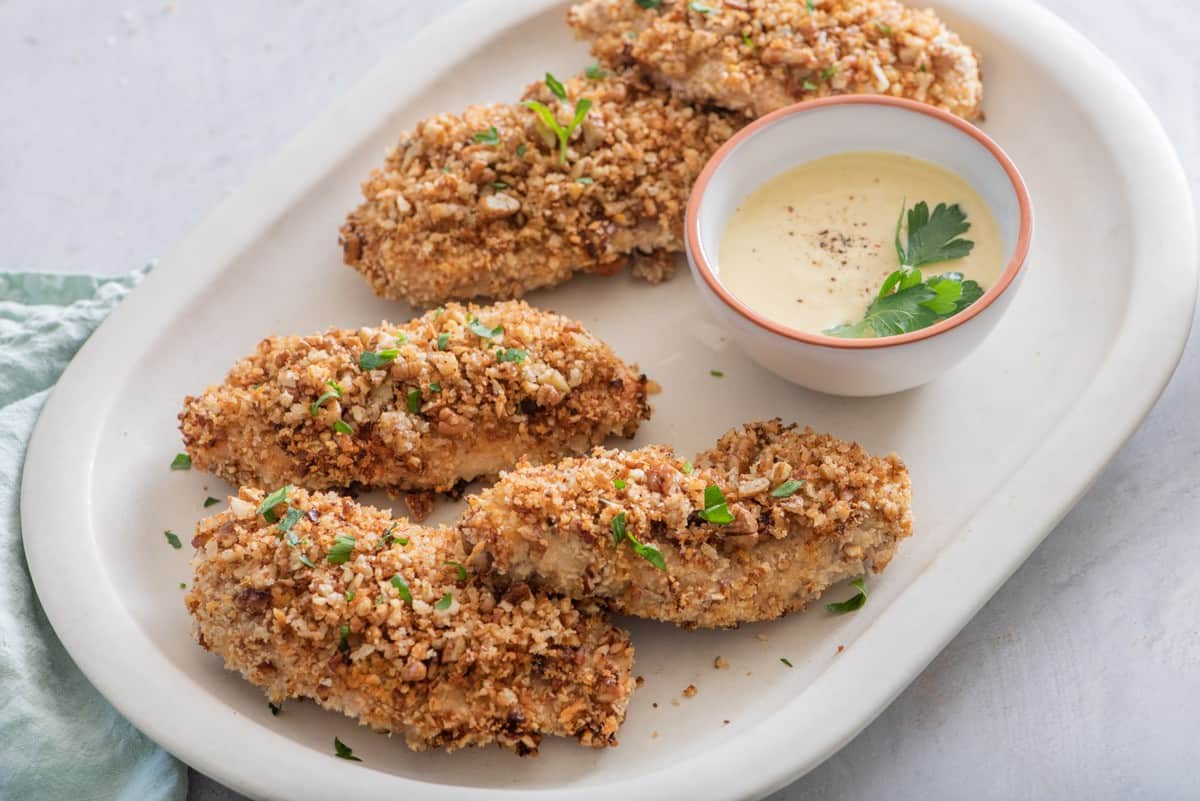 Pecan Crusted Chicken.