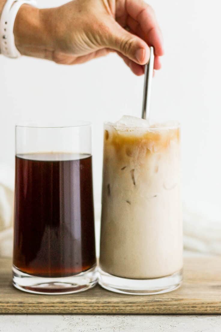 Pumpkin Cream Cold Brew {Starbucks Copycat} Feel Good Foodie