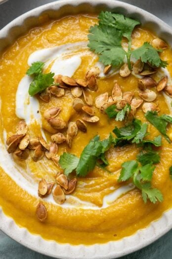 Acorn Squash Soup.