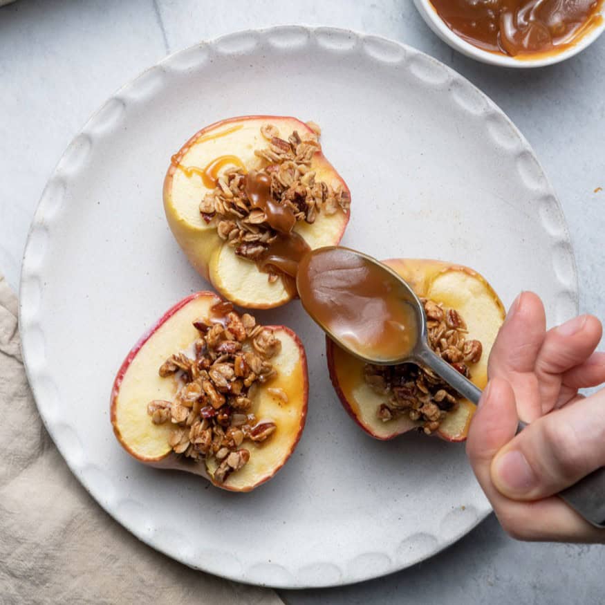 Baked Apples with Oats Recipe