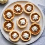 Mini Pumpkin Pies.