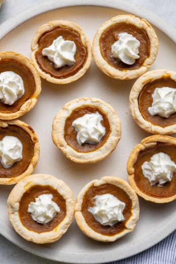 Mini Pumpkin Pies.