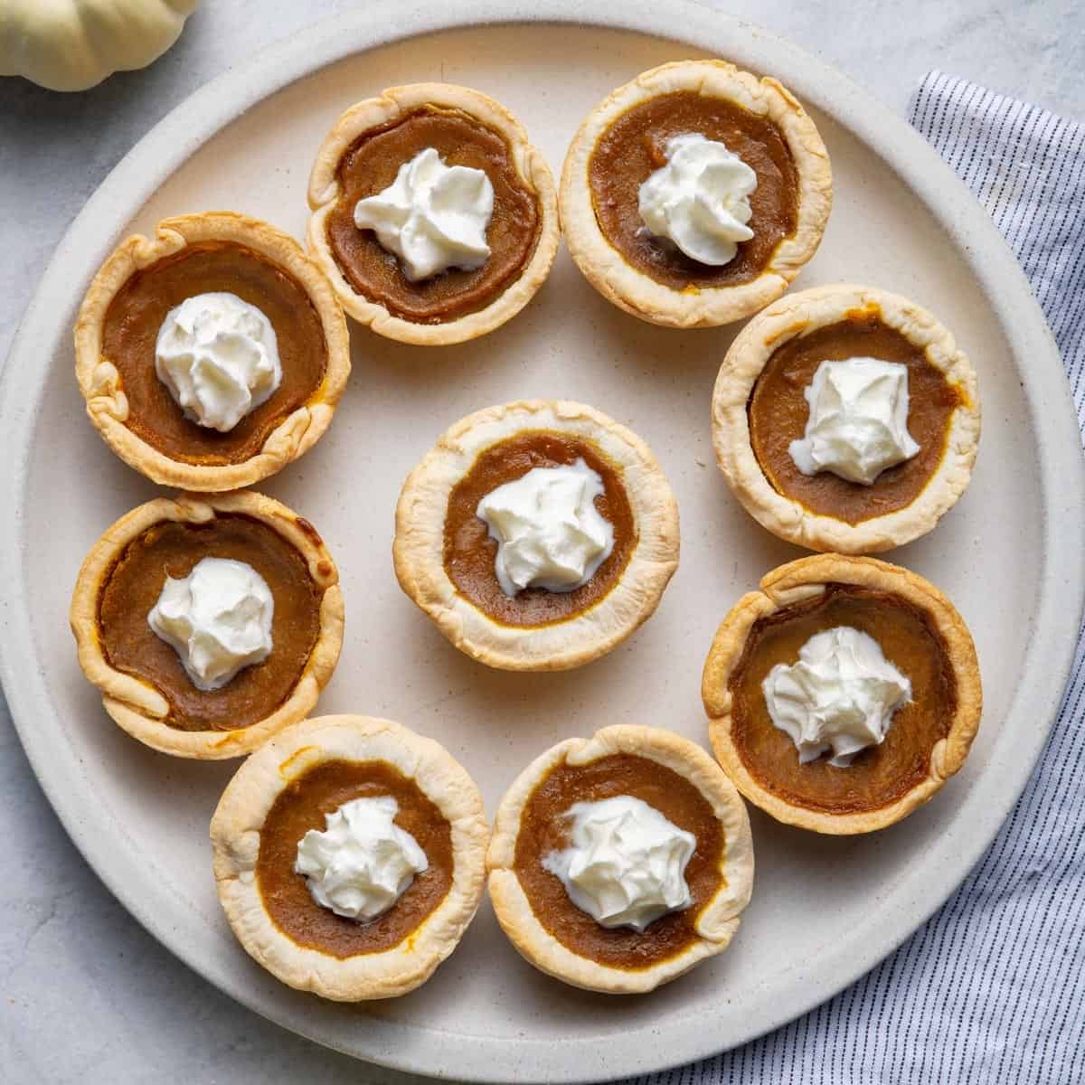 Mini Pumpkin Pie Recipe