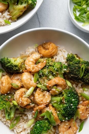 Shrimp & Broccoli Stir Fry Recipe.
