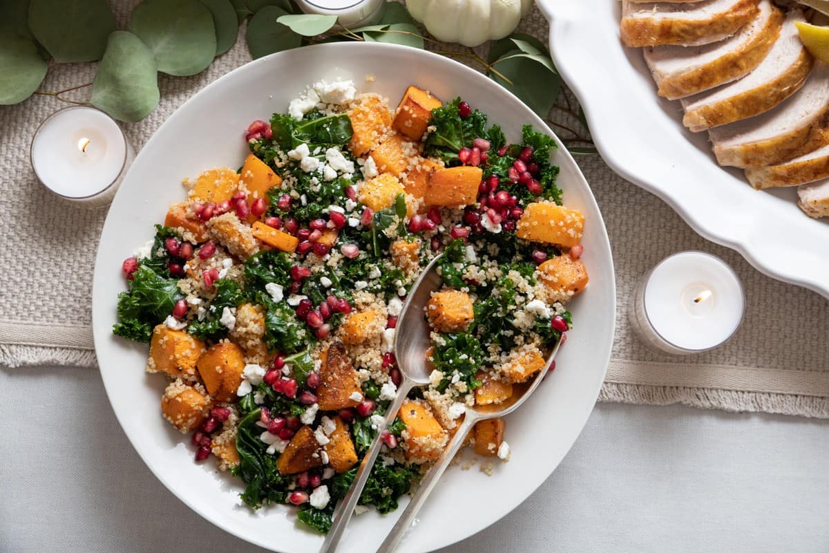 Butternut Squash Quinoa Salad.