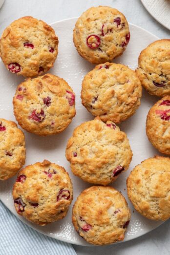 Cranberry Lemon Muffins.