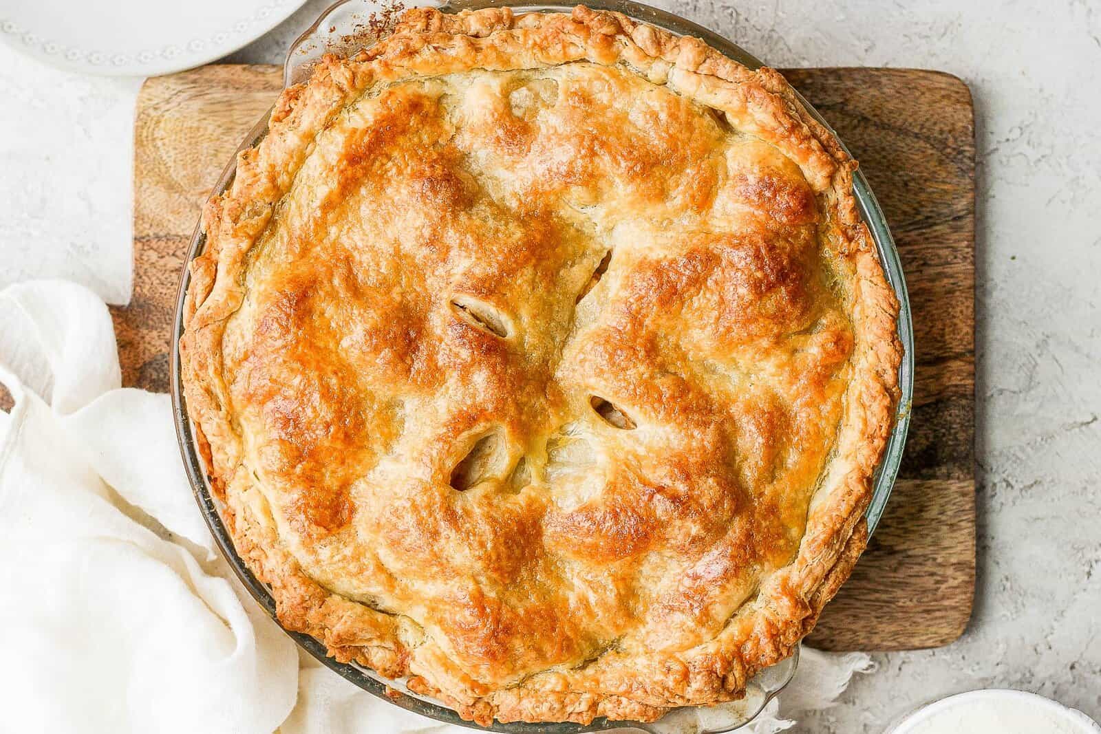 Easy Apple Pie Recipe with Fresh Apples