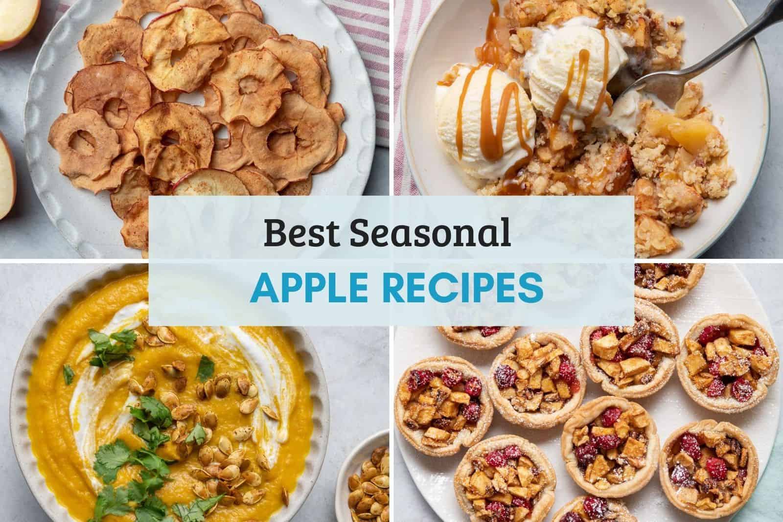 Recipe Roundup of 35+ recipes to make with fresh apples