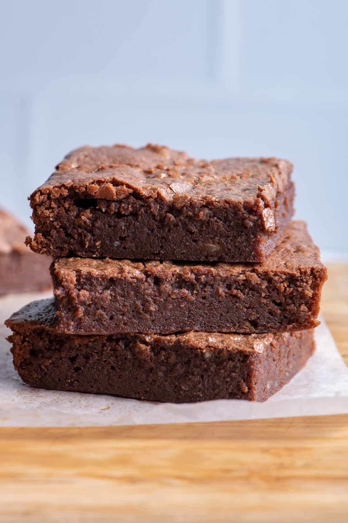 Chocolate Brownies Full of Love - Mostly Mediterranean