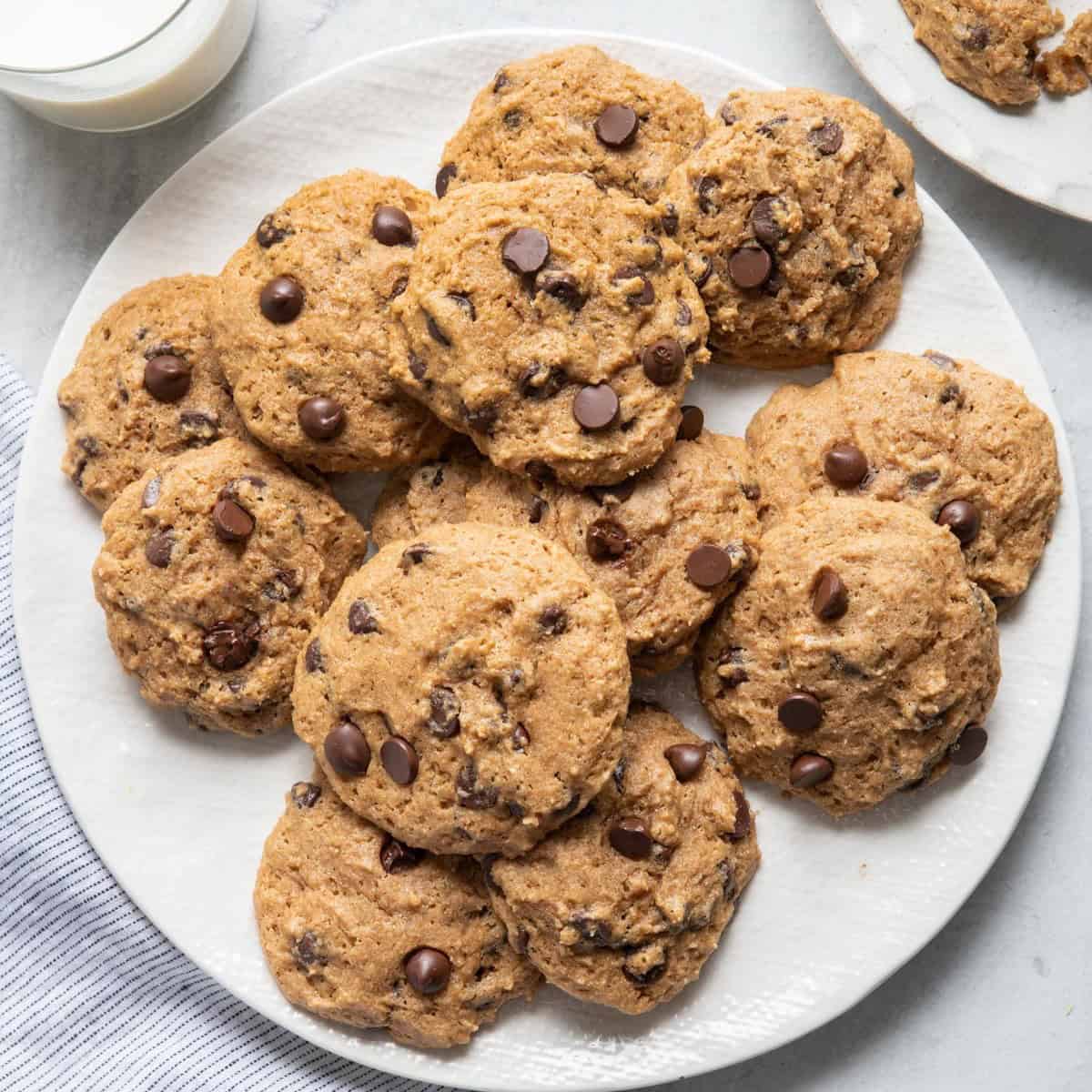 Applesauce Chocolate Chip Cookies