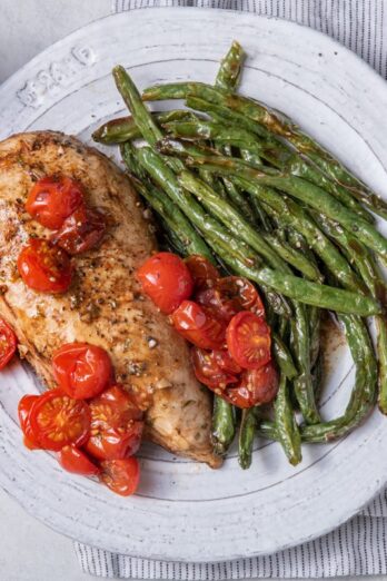 Baked Balsamic Chicken.