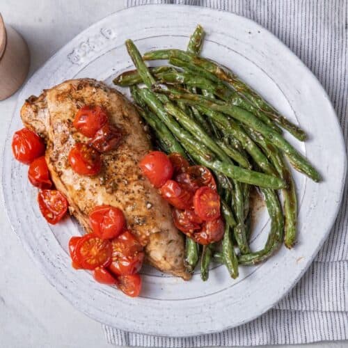Baked Balsamic Chicken.
