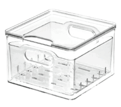 clear berry bin container