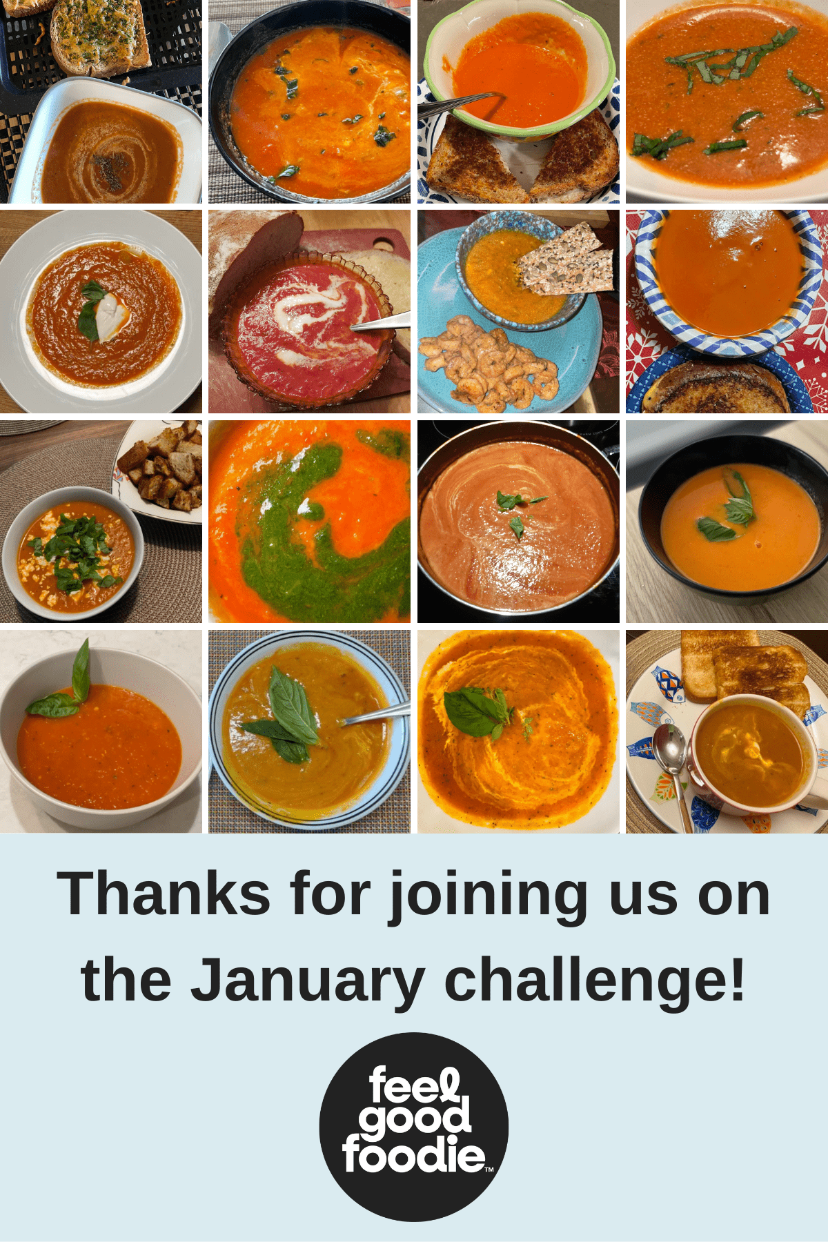 January 2022 Cooking Challenge Remakes Collage