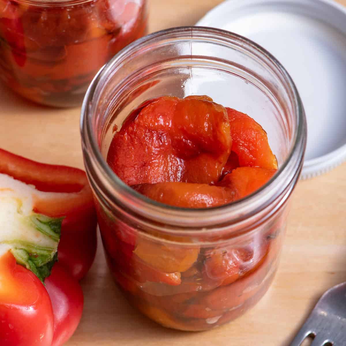 How to Roast Red Peppers