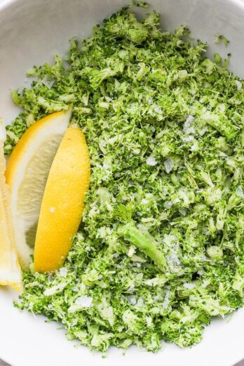 How to Make Broccoli Rice.