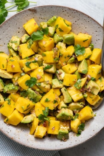 Mango Avocado Salad.