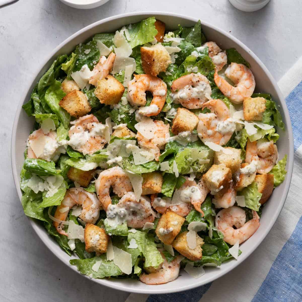 Shrimp Caesar Salad