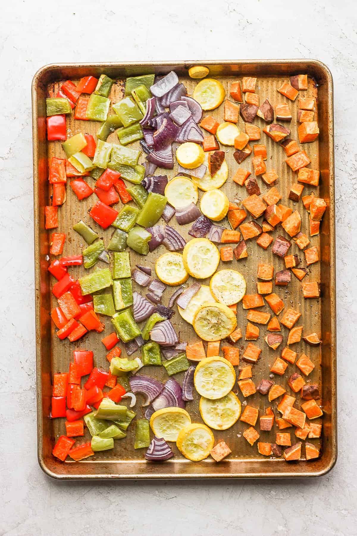 How to Roast Vegetables {Times & Temperature} - FeelGoodFoodie